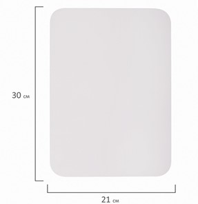 Магнитно-маркерная доска на холодильник BRAUBERG, 30х21 см с маркером, магнитом и салфеткой в Лабытнанги - предосмотр 8