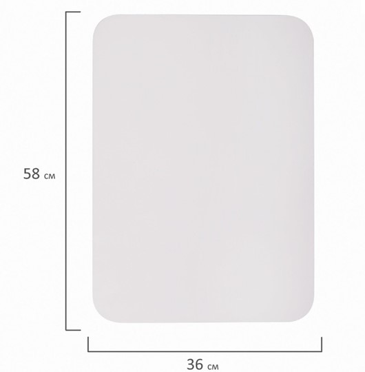 Доска магнитно-маркерная на холодильник BRAUBERG, 58х36 см с маркером, магнитом и салфеткой в Надыме - изображение 8
