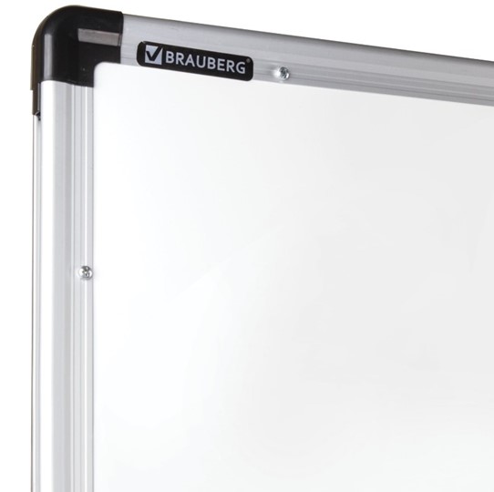 Магнитно-маркерная доска на стенде BRAUBERG Premium 90х120 см, двухсторонняя в Лабытнанги - изображение 8