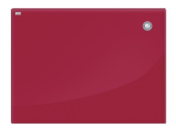 Магнитная стеклянная доска для рисования 2х3 OFFICE TSZ86 R, 60x80 см, красная в Надыме