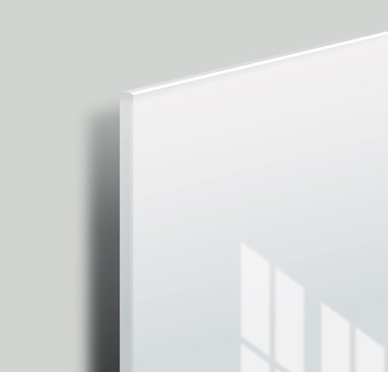 Магнитно-маркерная стеклянная доска BRAUBERG 40х60 см, белая в Губкинском - изображение 4