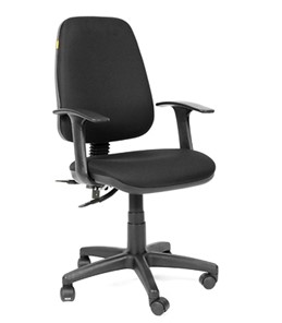 Офисное кресло CHAIRMAN 661 Ткань стандарт 15-21 черная в Ноябрьске